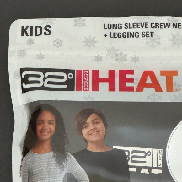 32 Degrees Kids' Black Heat Set - S (6/7) NWT - Picture 4 of 15